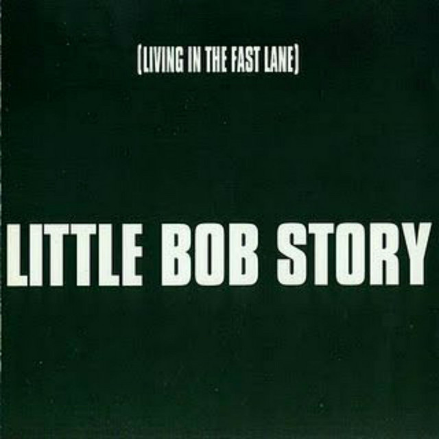 Album cover for Living in the Fast Lane by Little Bob Story