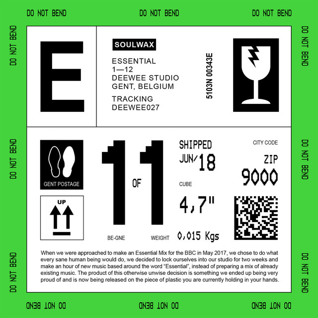 Album cover for Essential Three by Soulwax