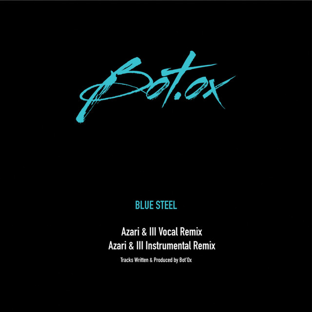 Album cover for Blue Steel (Azari & III Remixes) by Bot'Ox, Azari & III