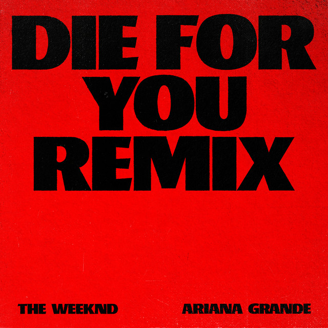 Album cover for Die For You by The Weeknd
