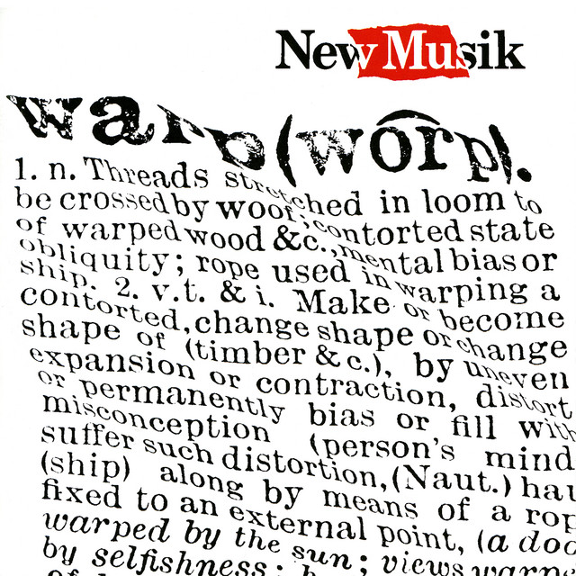 Album cover for Warp by New Musik