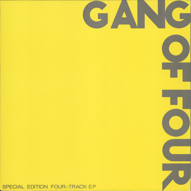 Album cover for Gang Of Four (Yellow EP) by Gang Of Four