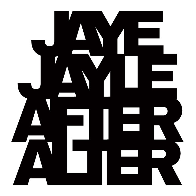 Album cover for After Alter by Jaye Jayle, featuring black dominant palette and typographic composition.