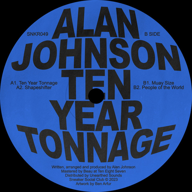 Album cover for Ten Year Tonnage by Alan Johnson