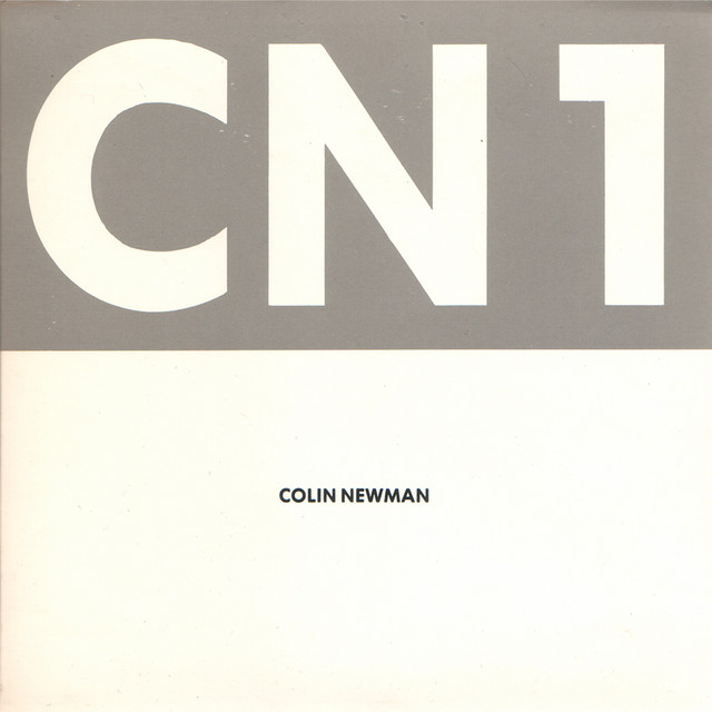 Album cover for CN1 by Colin Newman