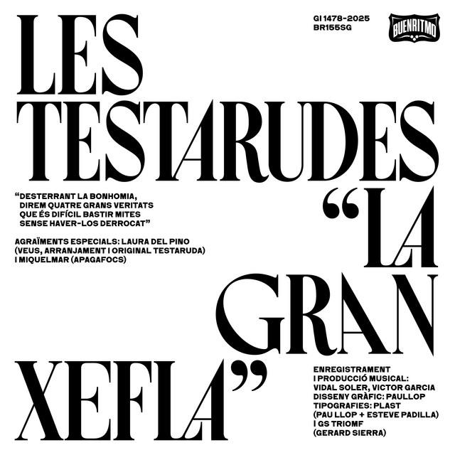 Album cover for La Gran Xefla by Fetus, Les Testarudes