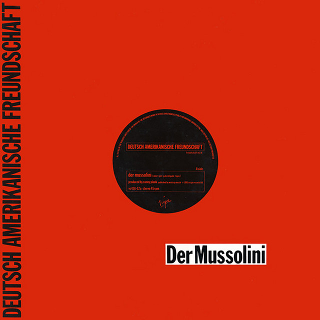 Album cover for Der Mussolini by DAF