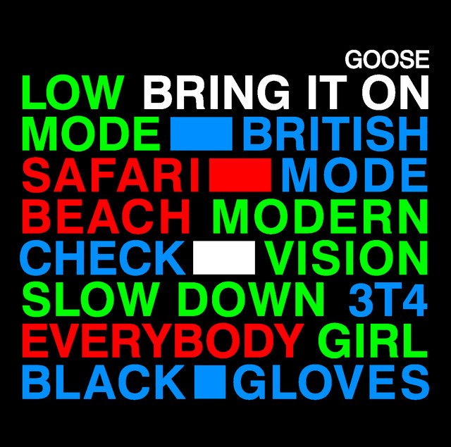 Album cover for Bring It On by GOOSE