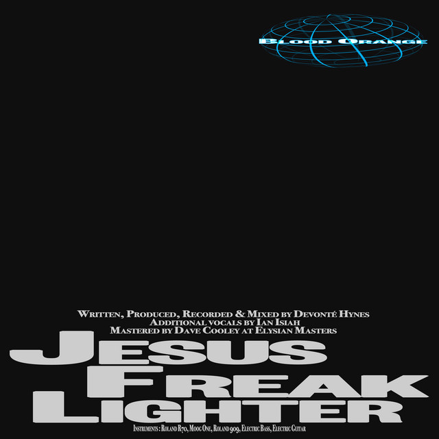 Album cover for Jesus Freak Lighter by Blood Orange