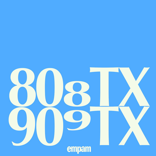 Album cover for 808TX & 909TX by Malin Genie