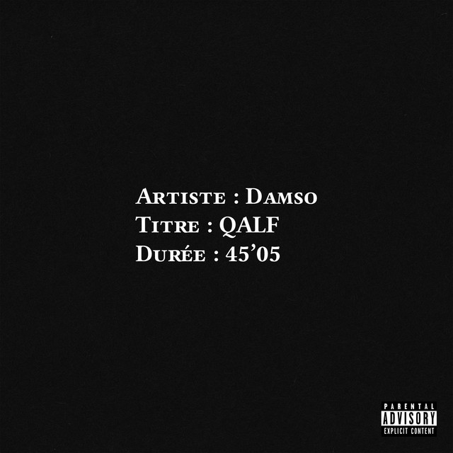 Album cover for QALF by Damso