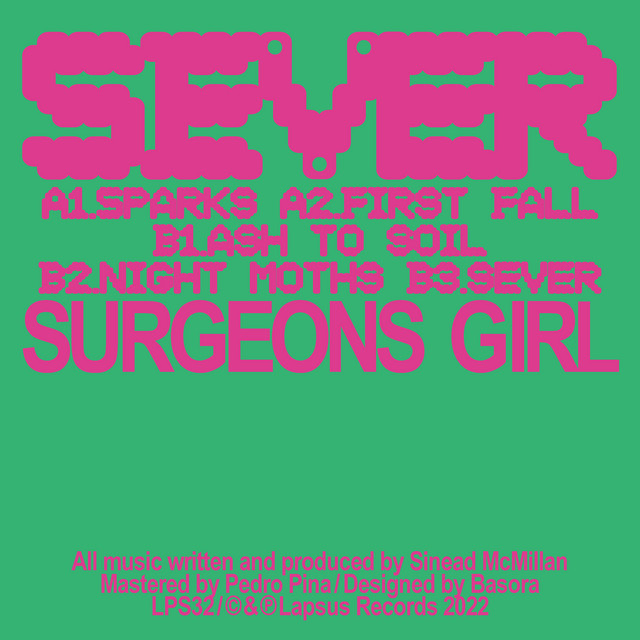 Album cover for Sever by Surgeons Girl