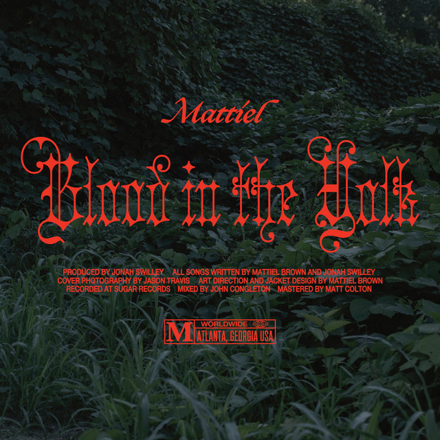 Album cover for Blood in the Yolk by Mattiel