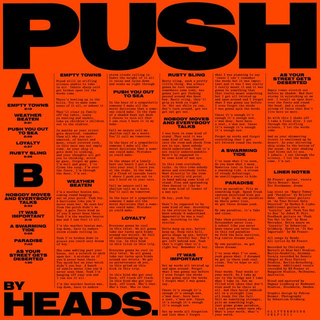 Album cover for Push by Heads.