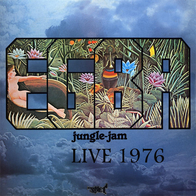 Album cover for Jungle Jam Live (Egba Live in 1976) by Egba