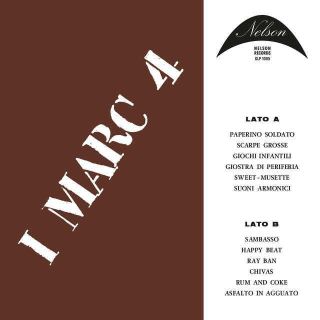 Album cover for G.L.P. 1005 by I Marc 4