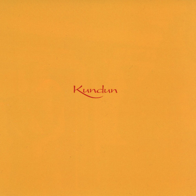 Album cover for Kundun by Philip Glass