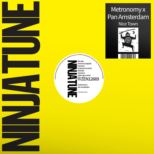 Album cover for Nice Town by Metronomy, Pan Amsterdam