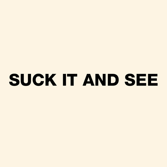 Album cover for Suck It and See by Arctic Monkeys