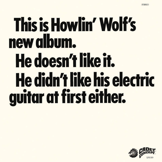 Album cover for The Howlin' Wolf Album by Howlin' Wolf