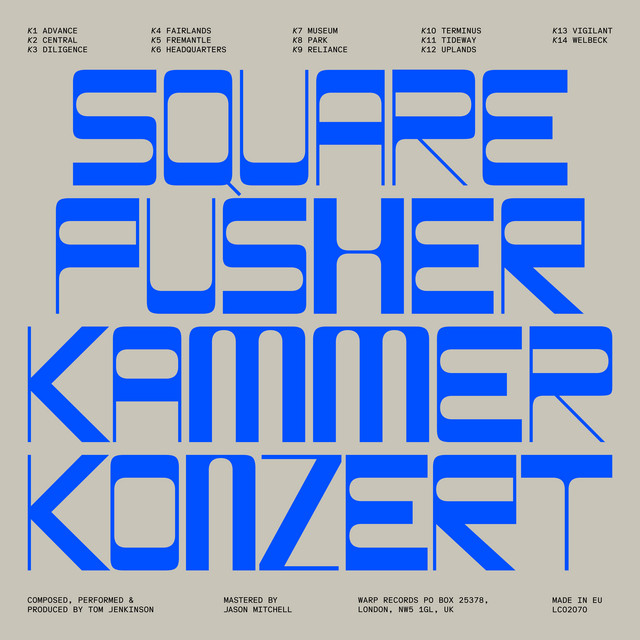 Album cover for Kammerkonzert by Squarepusher
