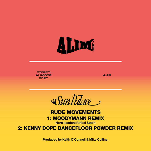 Album cover for Rude Movements (Moodymann Remix / Kenny Dope Dancefloor Powder Remix) by SunPalace, Moodymann