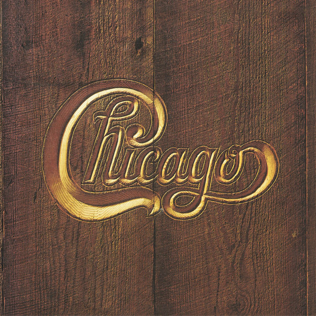 Album cover for Chicago V (Expanded & Remastered) by Chicago, featuring brown dominant palette and typographic composition.