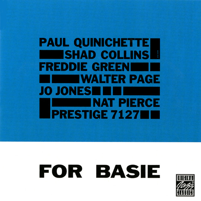 Album cover for For Basie by Paul Quinichette