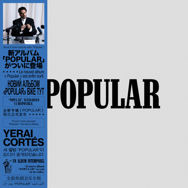 Album cover for POPULAR by Yerai Cortés