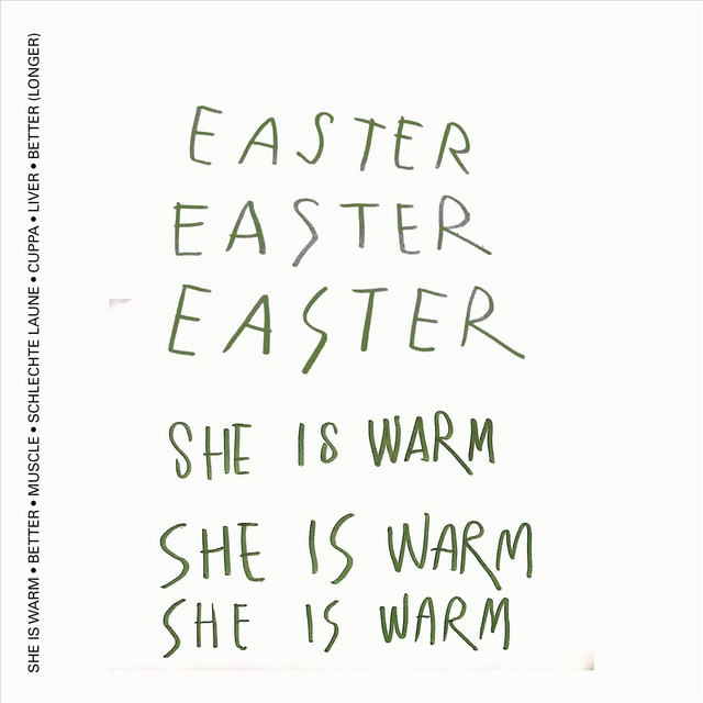 Album cover for She Is Warm by Easter