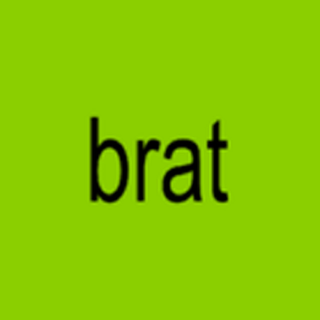 Cover of BRAT by Charli xcx