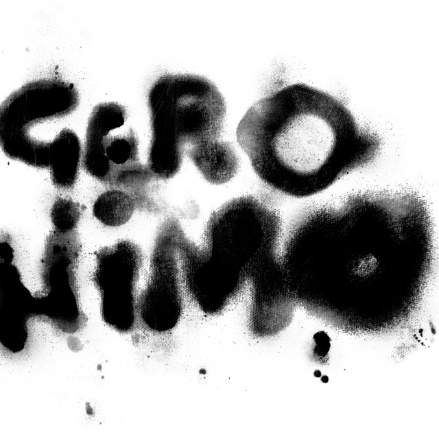 Album cover for Geronimo by Young Fathers, featuring white dominant palette and typographic composition.
