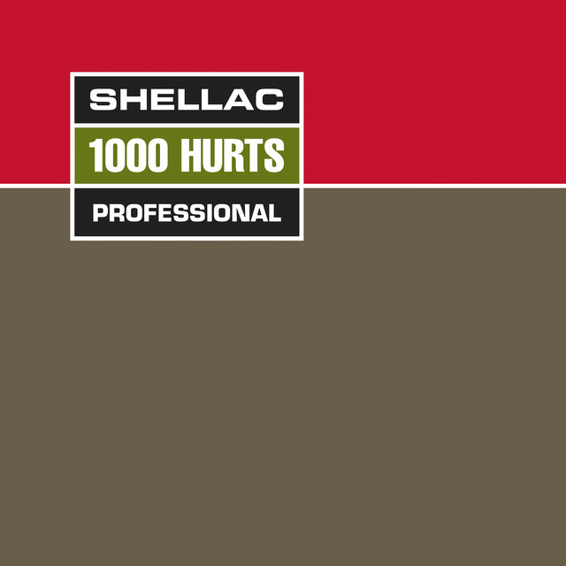 Album cover for 1000 Hurts by Shellac
