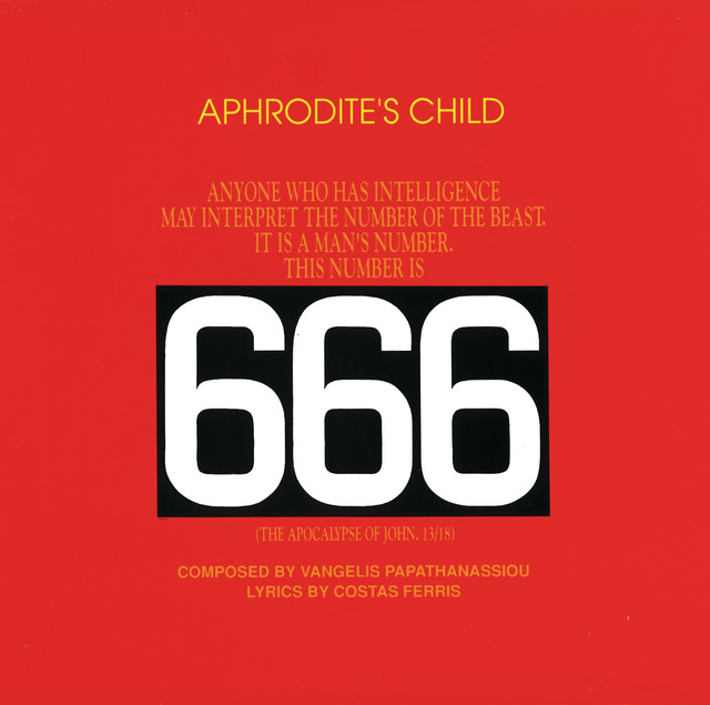 Album cover for 6 6 6 by Aphrodite's Child