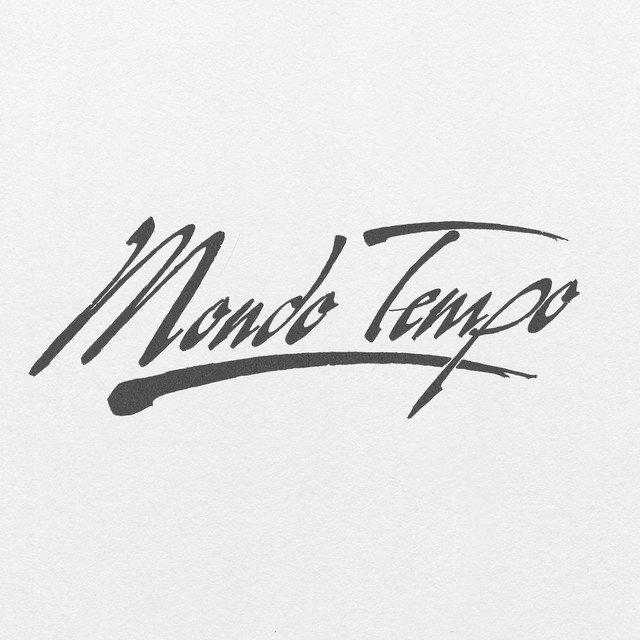 Album cover for Mondo Tempo by Freak Heat Waves, featuring white dominant palette and typographic composition.