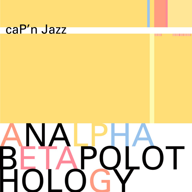 Album cover for Analphabetapolothology by Cap'n Jazz