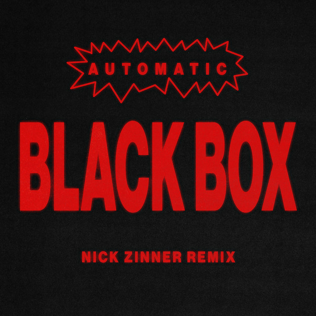 Album cover for Black Box (Nick Zinner Remix) by Automatic, Nick Zinner