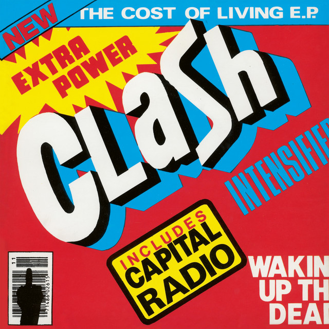 Album cover for The Cost of Living - EP by The Clash