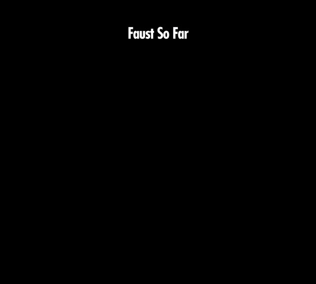 Album cover for So Far by Faust