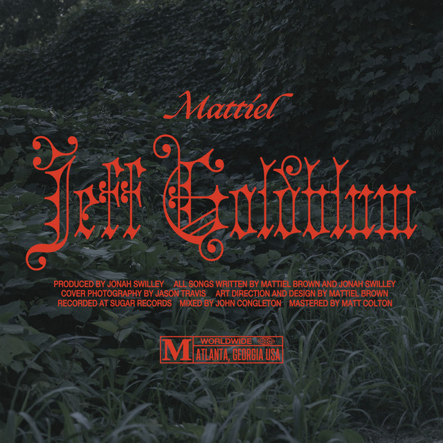 Album cover for Jeff Goldblum by Mattiel