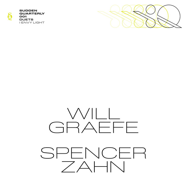 Album cover for I Envy Light by Will Graefe, Spencer Zahn