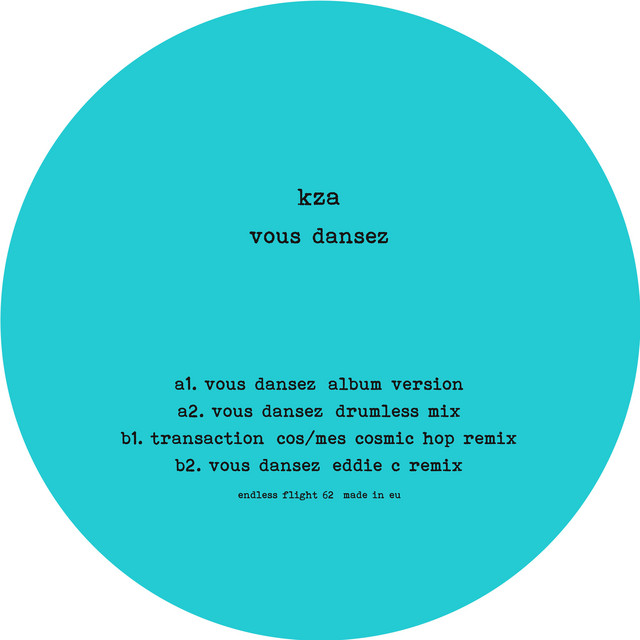 Album cover for Vous Dansez by Kza