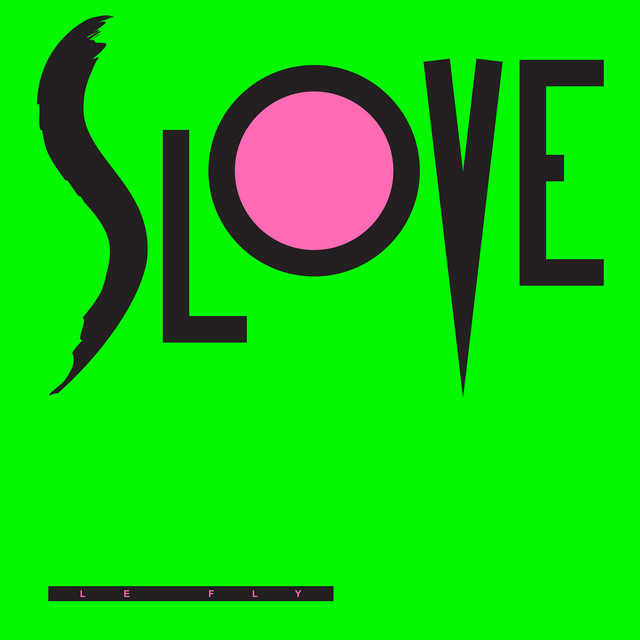 Album cover for Le Fly by Slove, Leo Hellden, Plaisir de France, Noémie Wolfs, featuring green dominant palette and typographic composition.